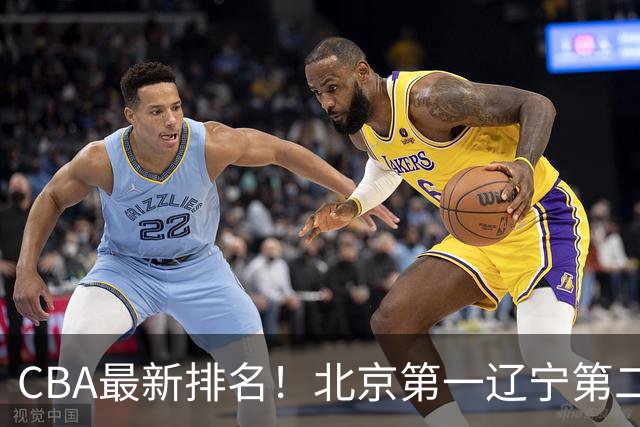 CBA最新排名！北京第一辽宁第二，广东山东首胜，上海暴露问题！